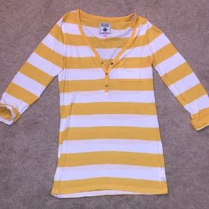 PINK Victoria’s Secret Rugby Top